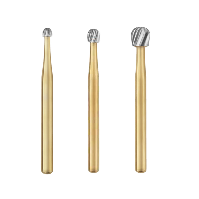 *FG7004 / FG7006 / FG7008 Dental Carbide Trimming & Finishing Round Ball For High Speed Handpiece