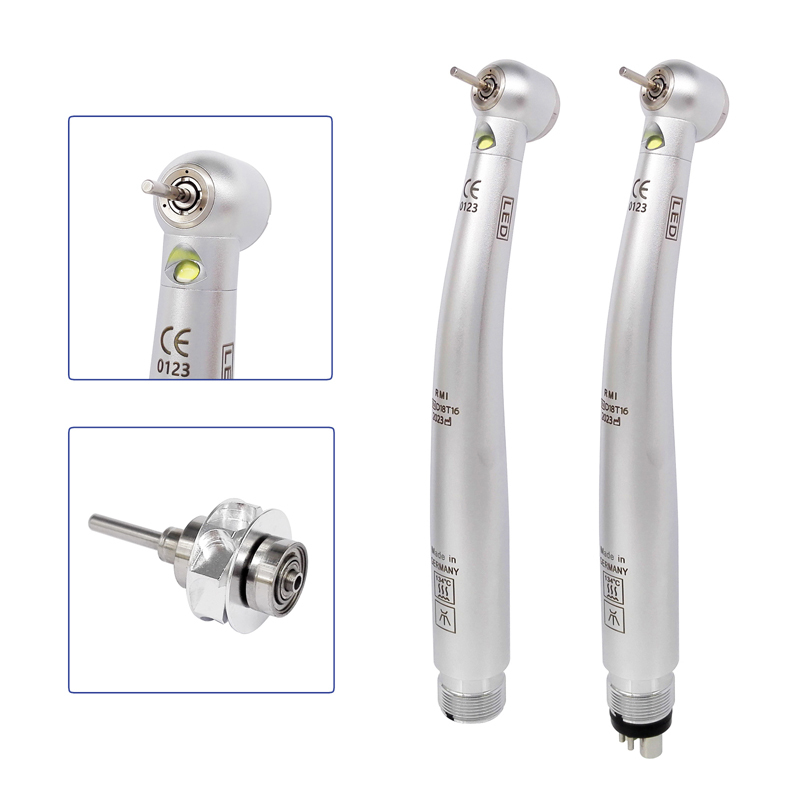 `T3 Racer Dental E-generator LED High Speed Air Turbine Handpiece Fit Sirona