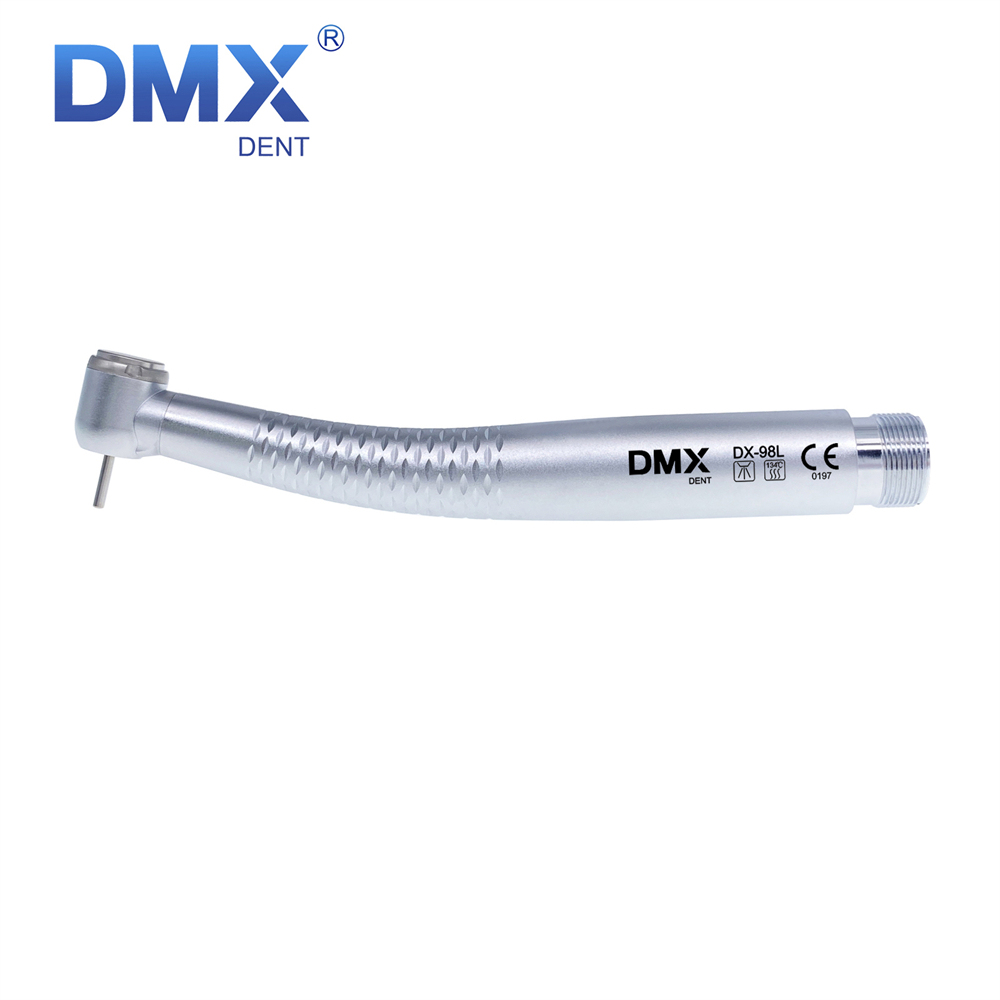 DMXDENT Dental LED E-generator High Speed Handpiece 5*Bulb Fiber Optic NSK Style