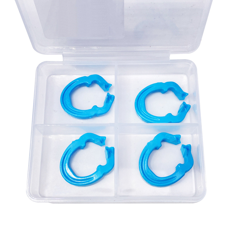 4 PCS Dental Matrix Clip Matrices Wedges Clamps Resin Ring Crown Bands Retainer