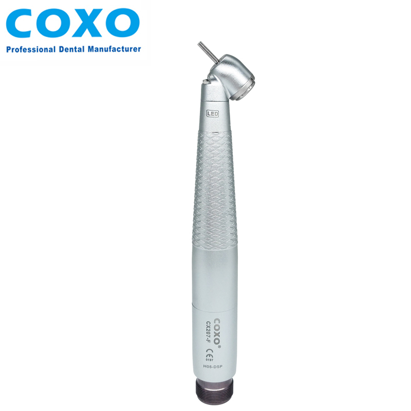 ***COXO YUSENDENT CX207-F H05-DSP Dental Electric LED 45° Angle Surgical  High Speed Air Turbine Handpiece