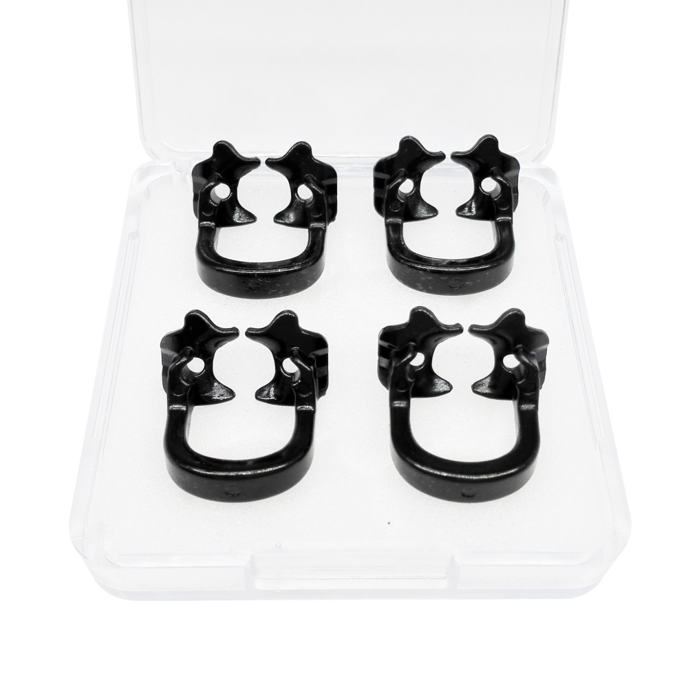 `Dental Resin Soft Clamp Universal Rubber Molar / Premolar Teeth Dam Sheet