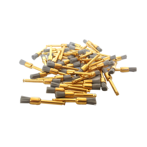 * Alumina Bowl Point Flat Type Dental Polishing Polisher Brush Prophy 50Pcs/Bag
