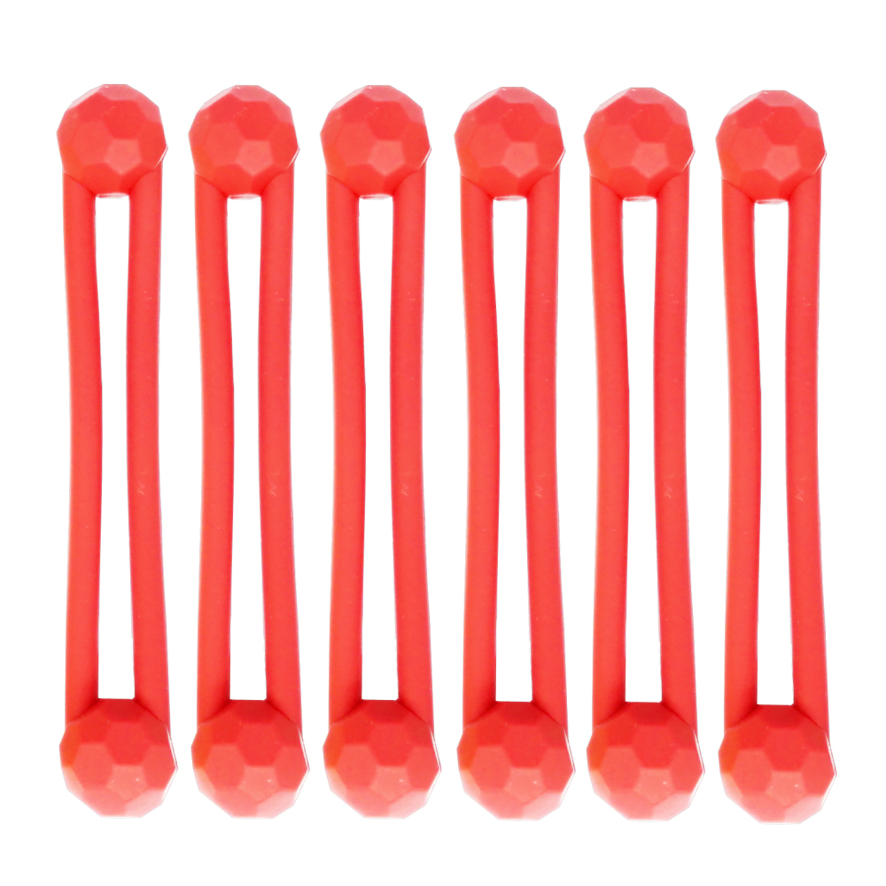 `Dental Instrument Silicone Ties Autoclavable 6Pcs / Pack
