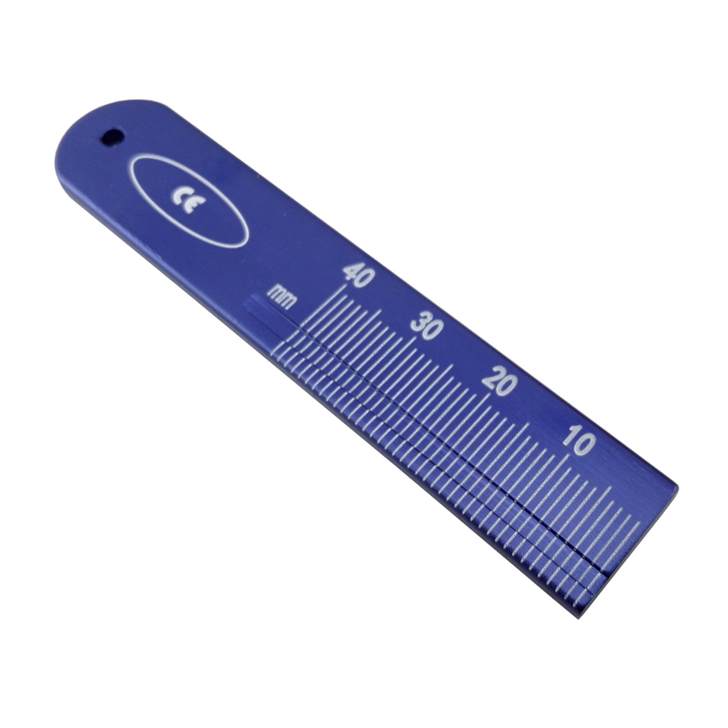 *Dental Endodontic Span Measure Scale&Gutta Percha Point Ruler 0-40mm
