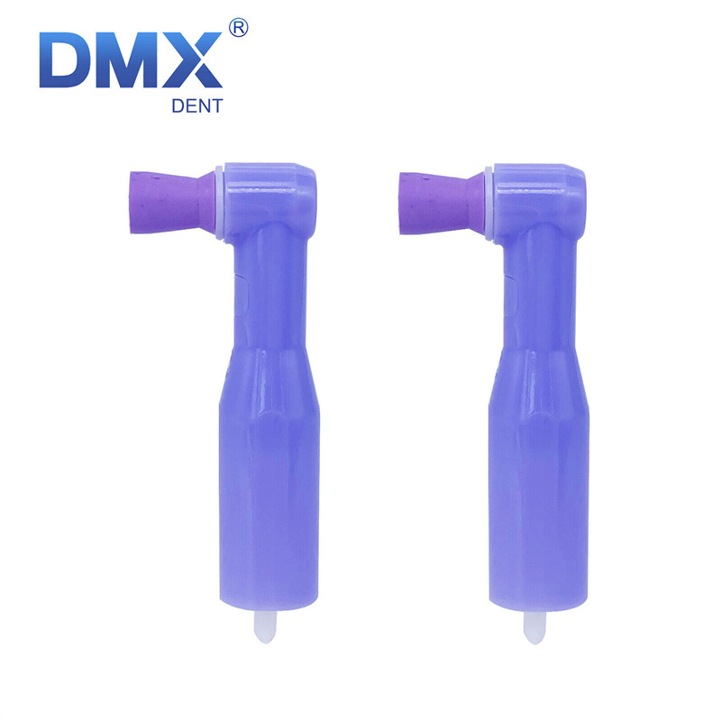 Dental Cordless Electric Hygiene Prophy Handpiece 360° Swivel+2 Prophy Angles