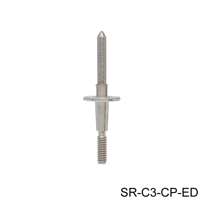 Dental Cylinder Pointed Step Cone Bur for Sirona Cerec 3 System Milling Lithium Disilicate