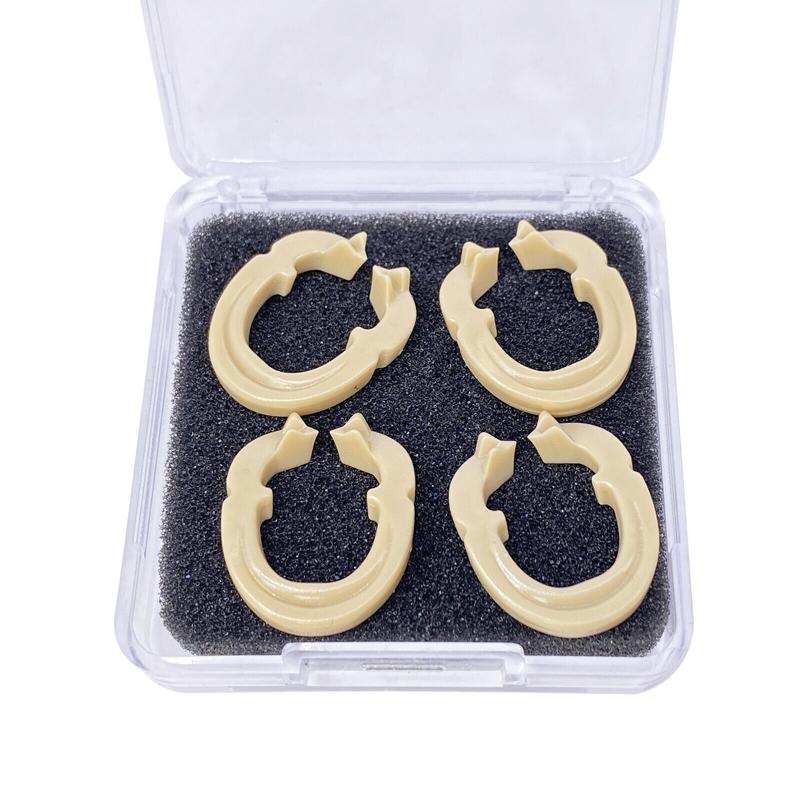 4 PCS Dental Matrix Clip Matrices Wedges Clamps Resin Ring Crown Bands Retainer