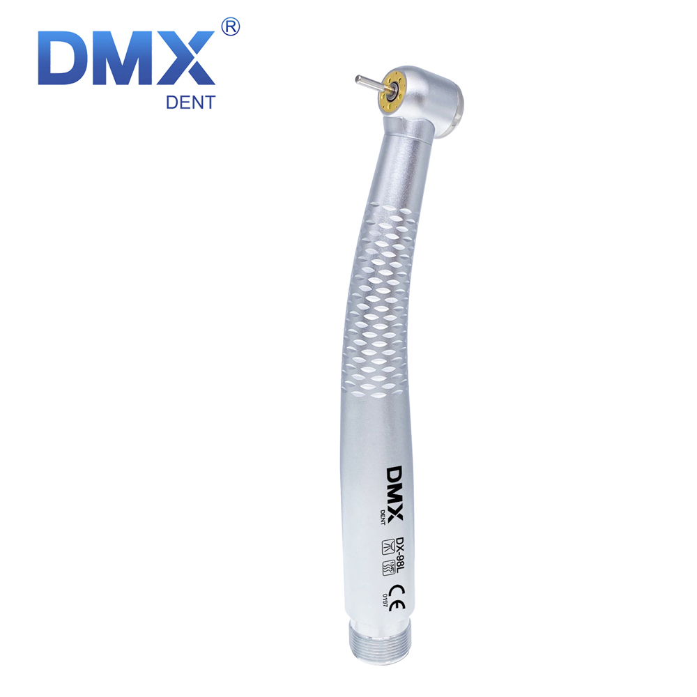DMXDENT Dental LED E-generator High Speed Handpiece 5*Bulb Fiber Optic NSK Style