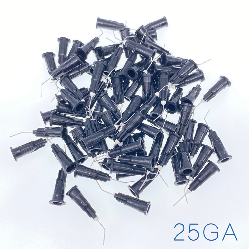 Dental Pre Bent Needle Tips All Size 100Pcs/Bag