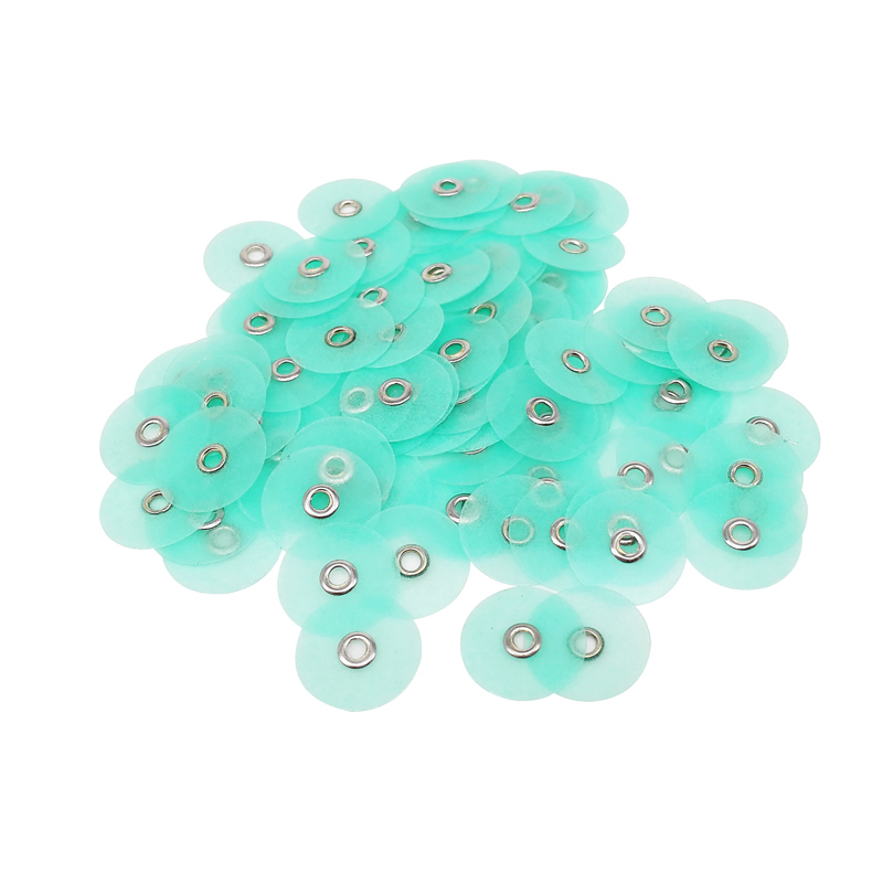 `Dental Composite Finishing Polishing Discs 14mm 100pcs