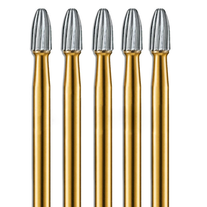 *FG7404 / FG7406 / FG7408 Dental Carbide Trimming & Finishing Egg Burs For High Speed Handpiece