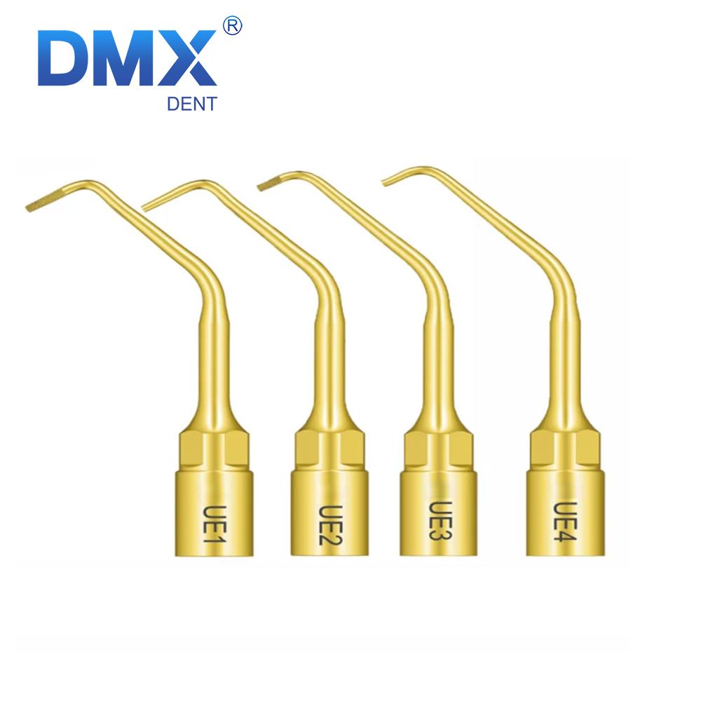 1Pc DMXDENT Dental Ultrasonic Scaler Endodontics Tip UE1 UE2 UE3 UE4 for Mectron/Woodpecker