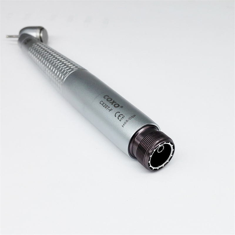 COXO Dental LED Handpiece High Speed Air Turbine E Generator Self Power 4/2 Hole