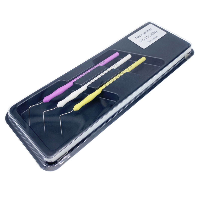 Dental  Endo Micro-Prober Orifice Opener .04 #10 #15 #20 Metal Tip Tool