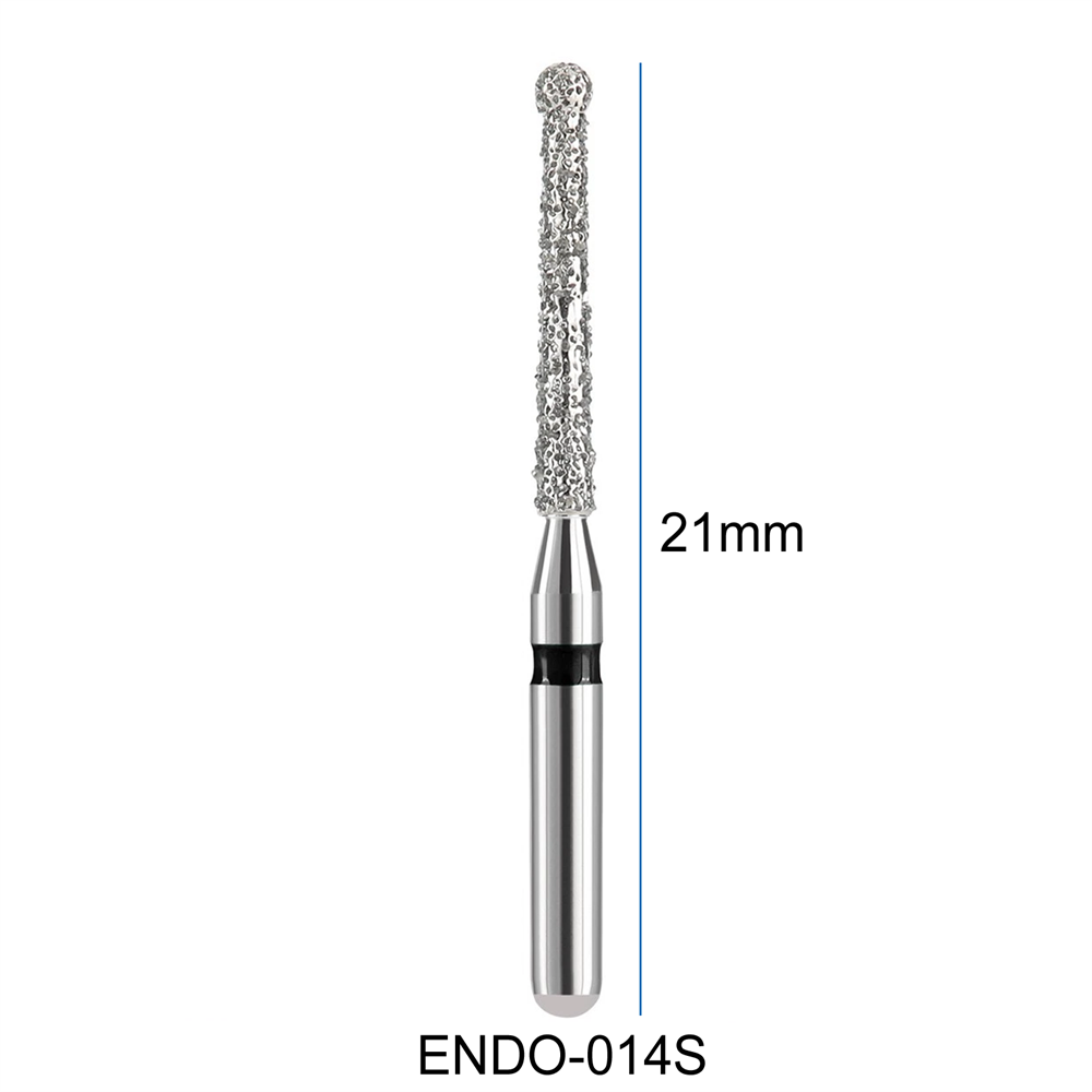 5Pcs Dental Diamond Burs Endo Access Bur Open Preparing Pulp Cavity Bur
