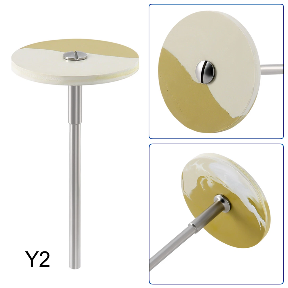 Dental Rubber Diamond Polisher Wheel Disc HP for Porcelain/Zirconia