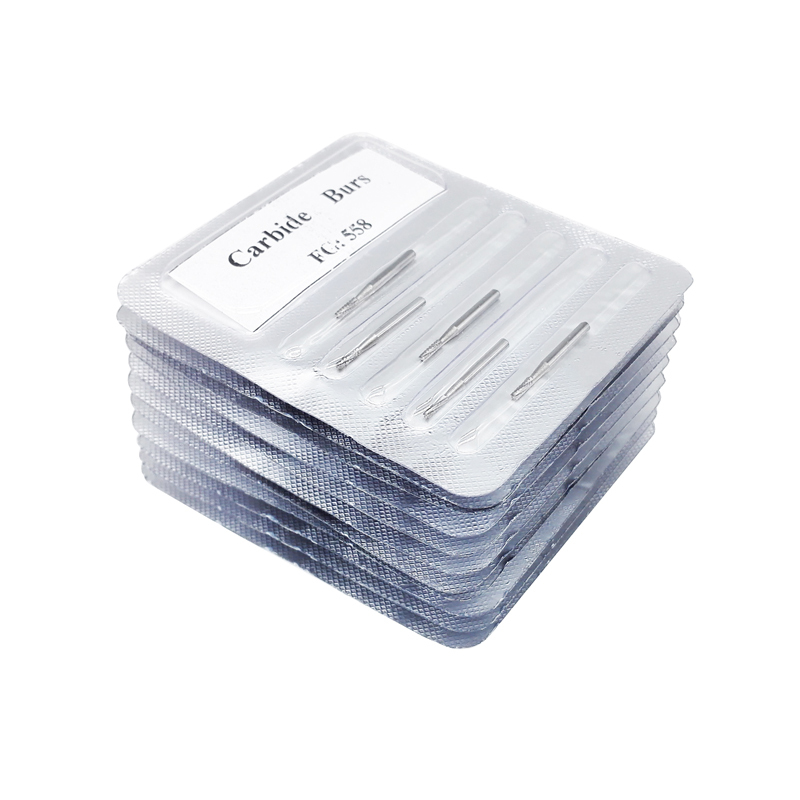 FG 556/ FG 557/ FG 558 Dental Operative Carbide Burs For High Speed Handpiece 10pcs