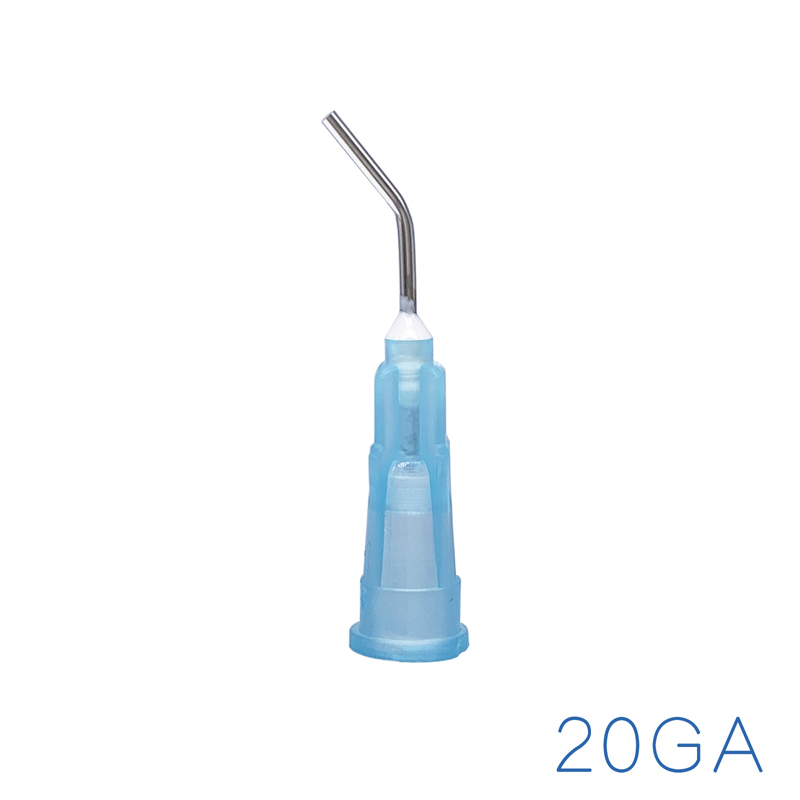 Dental Pre Bent Needle Tips All Size 100Pcs/Bag