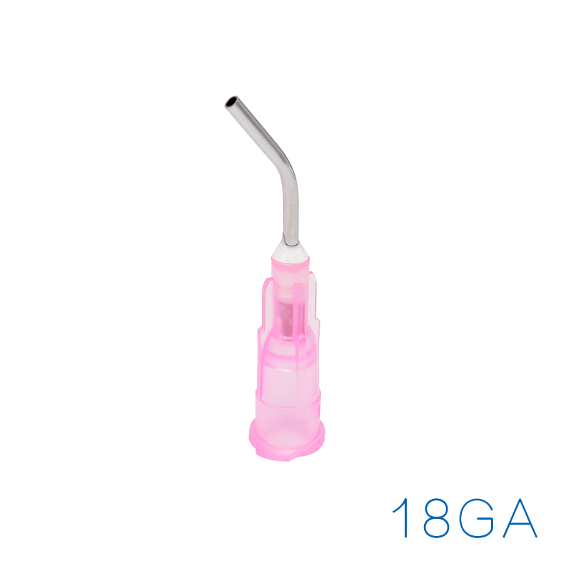 Dental Pre Bent Needle Tips All Size 100Pcs/Bag