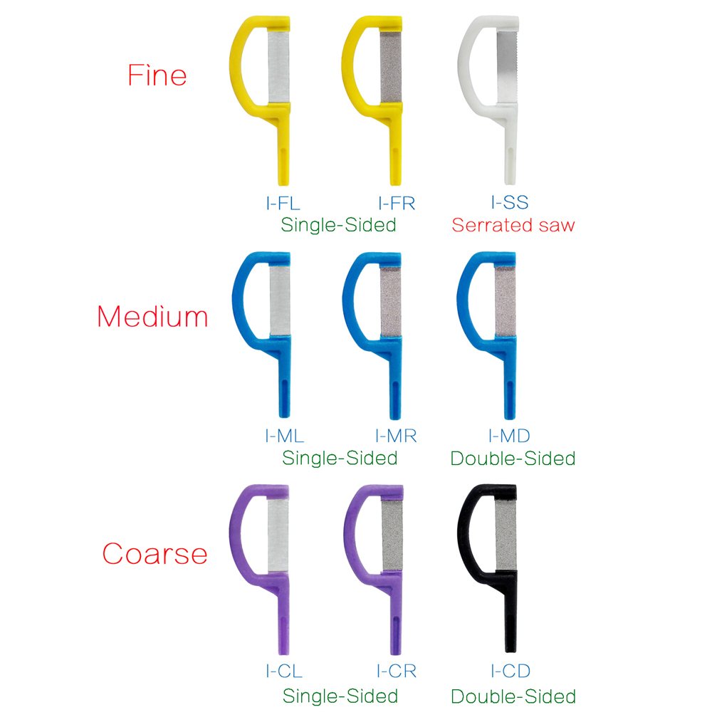 Dental Orthodontic Interproximal Enamel Reduction IPR Automatic Strip