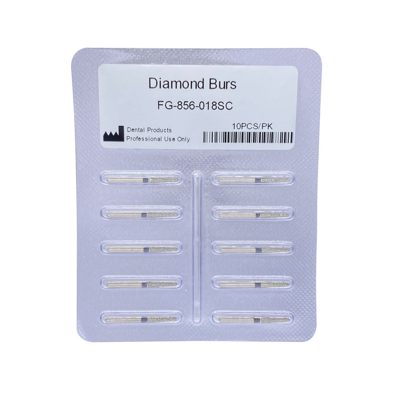 Dental Diamond Burs High Speed FG Round End Taper 856/018SC Super Coarse Grit