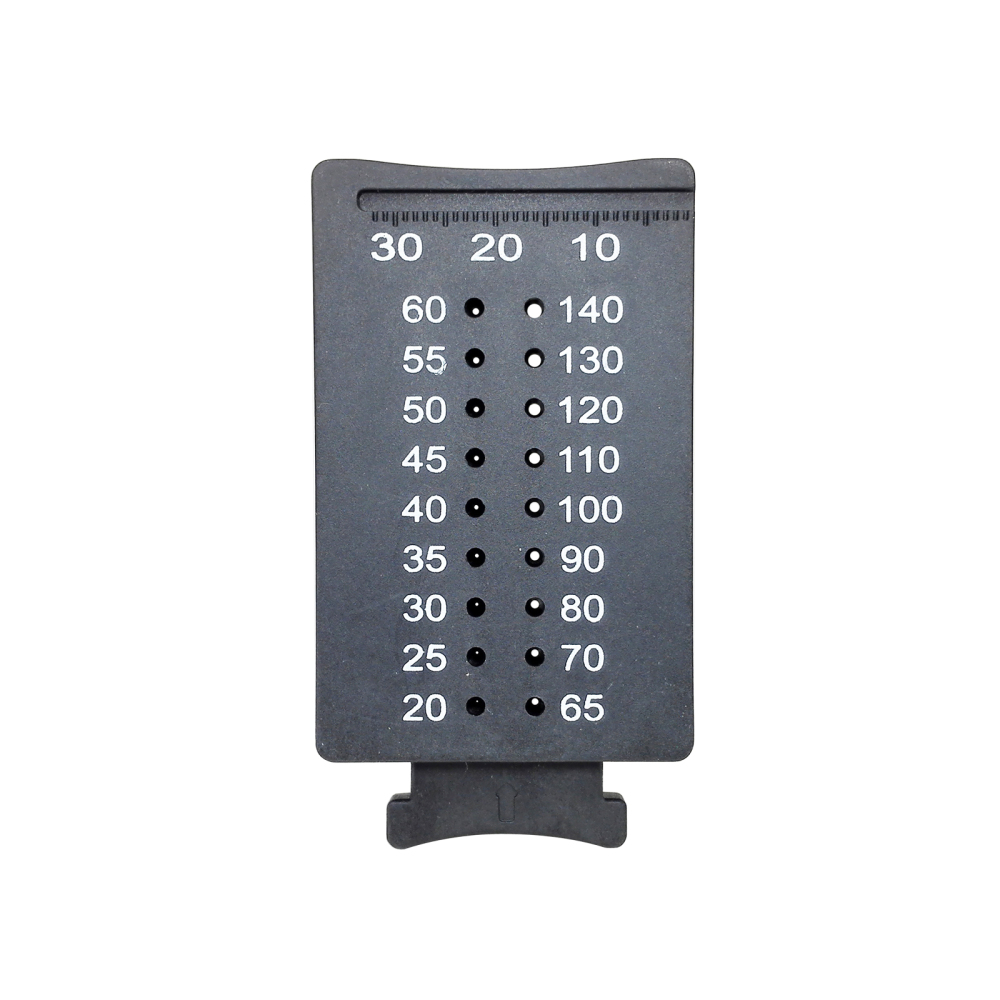`Dental Gutta Percha Points Root Files Gauge Cutter Measure Ruler