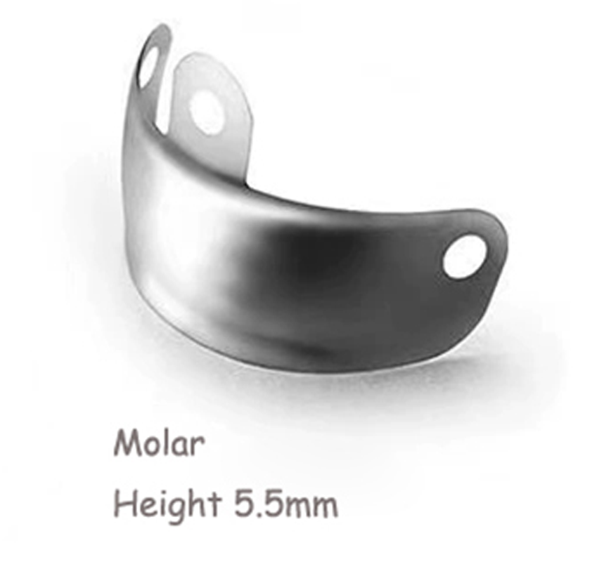 `MacDent Dental Sectional Contoured Metal Matrice Matrix Refill Medium Ledge 50μm fit Dentsply Palodent V3