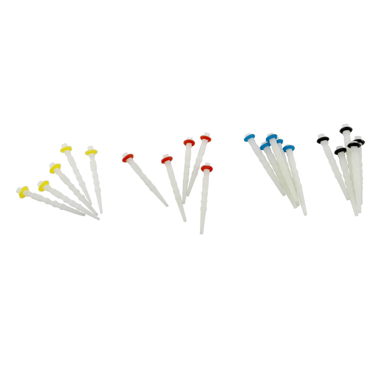 `Dental Glass Quartz Fiber Posts Root Canal Pins Screw Straight 1.0-1.8mm 50 Pcs