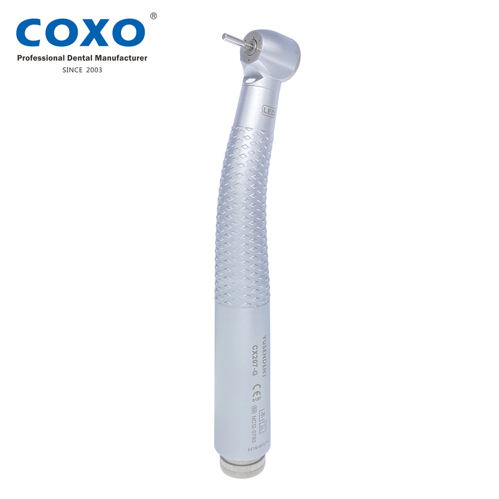 COXO YUSENDENT CX207-G H16-WTPQ / H16-WSPQ Dental Fiber Optic High Speed Air Turbine Handpiece