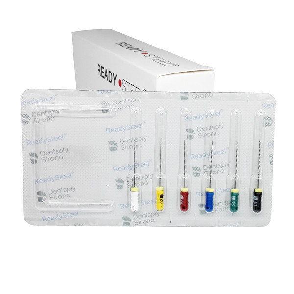 Dentsply Sirona Ready?Steel K-FILE Hand Use Endodontics Endo Root Canal Files SST