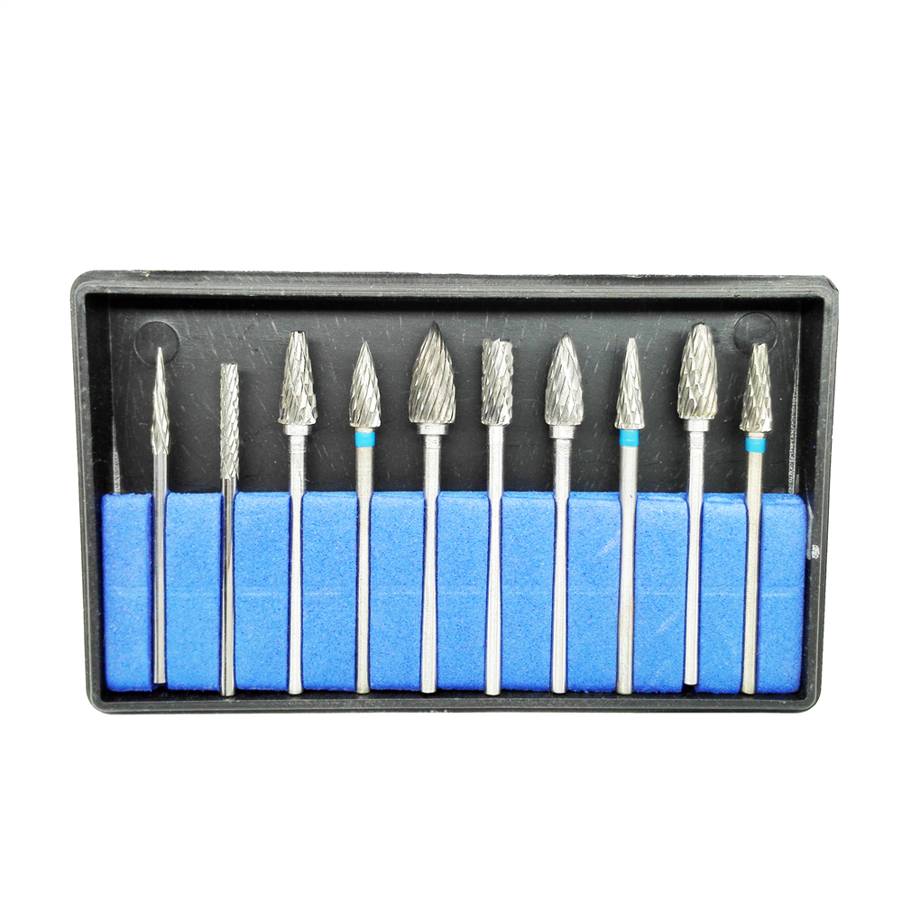 Dental Lab Polishing Bur Drills Tungsten Steel Carbide Cutter Burs 2.35MM