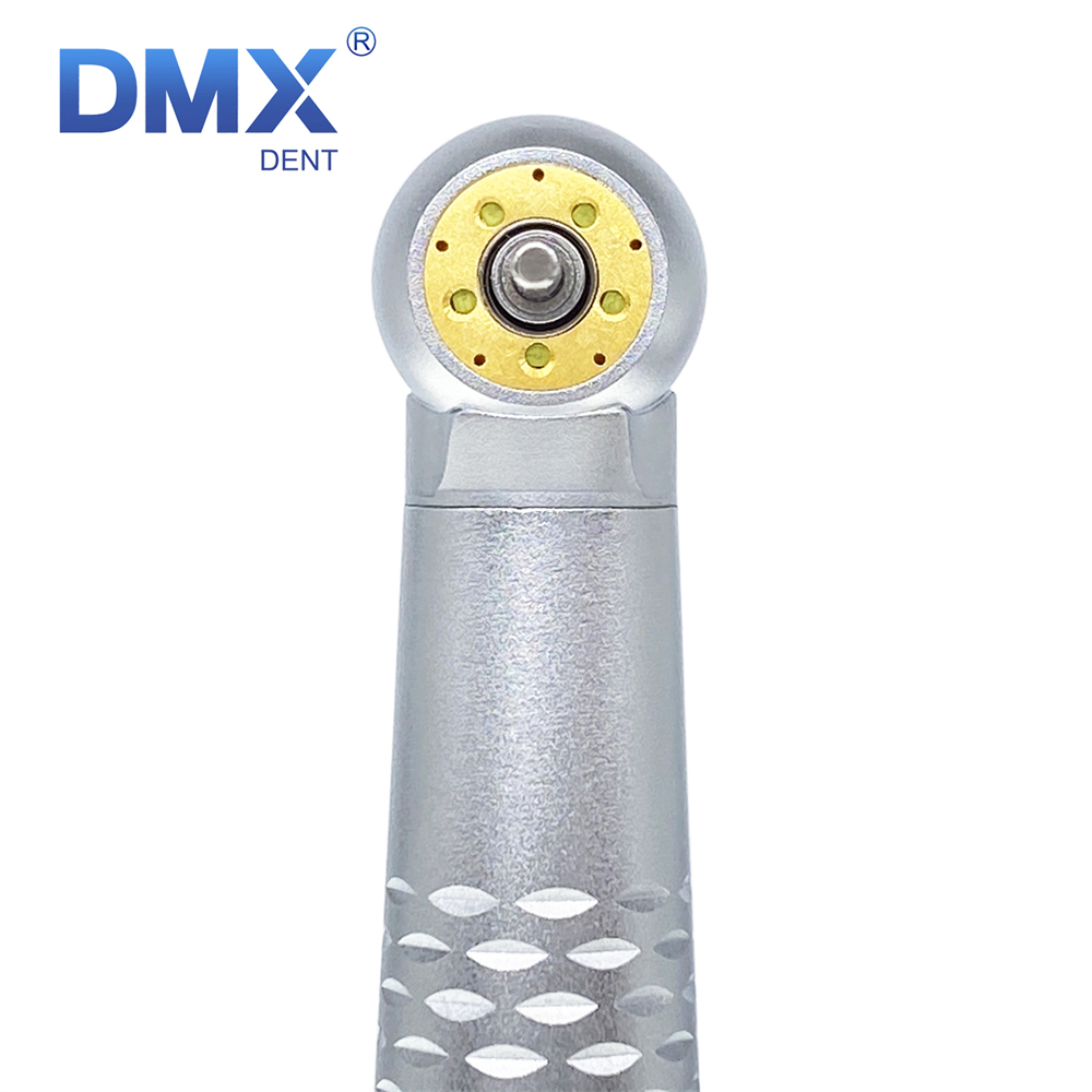 DMXDENT Dental LED E-generator High Speed Handpiece 5*Bulb Fiber Optic NSK Style