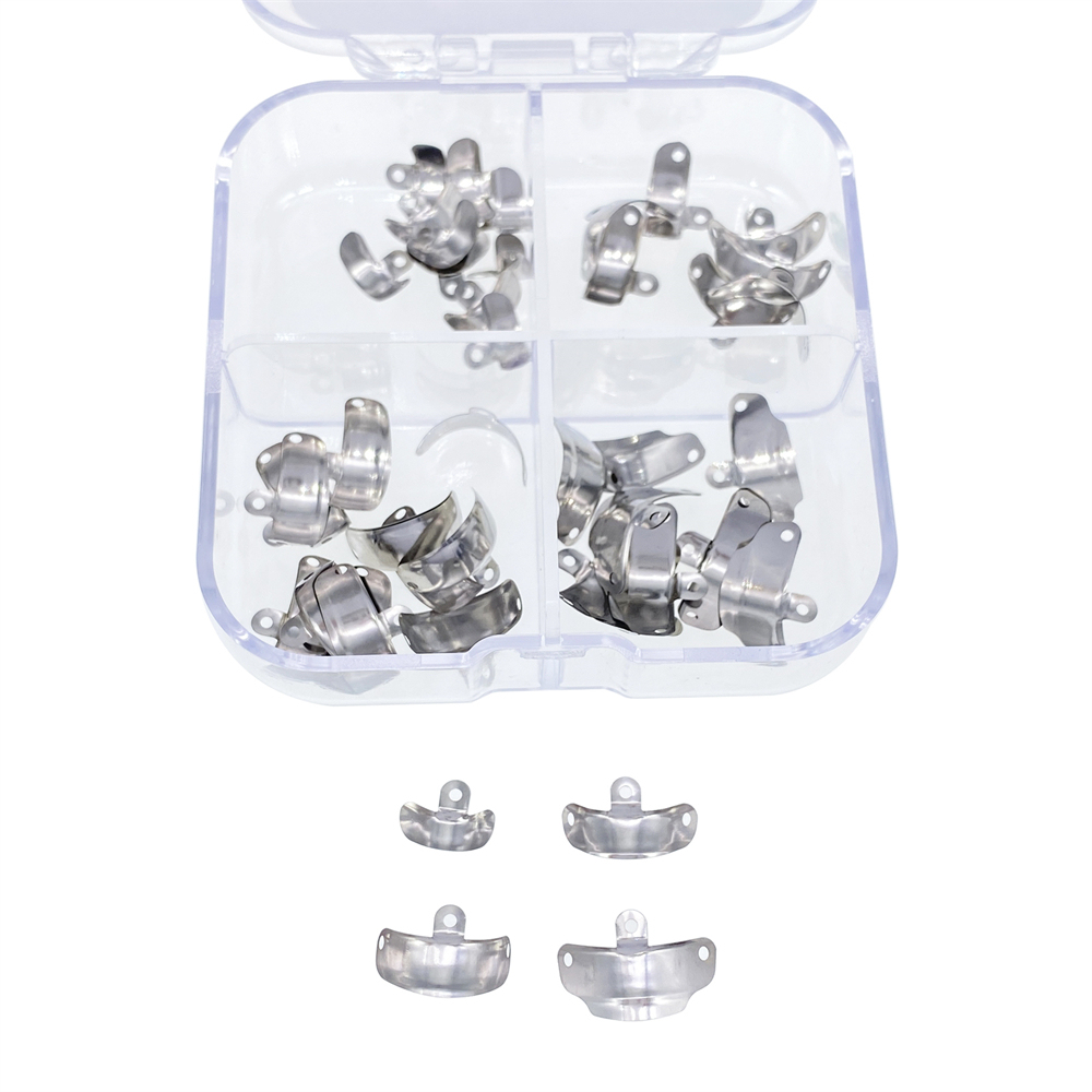 3.5-6.5mm Dental Matrix Bands Ring Sectional Matrice Clamp 100Pcs/Box