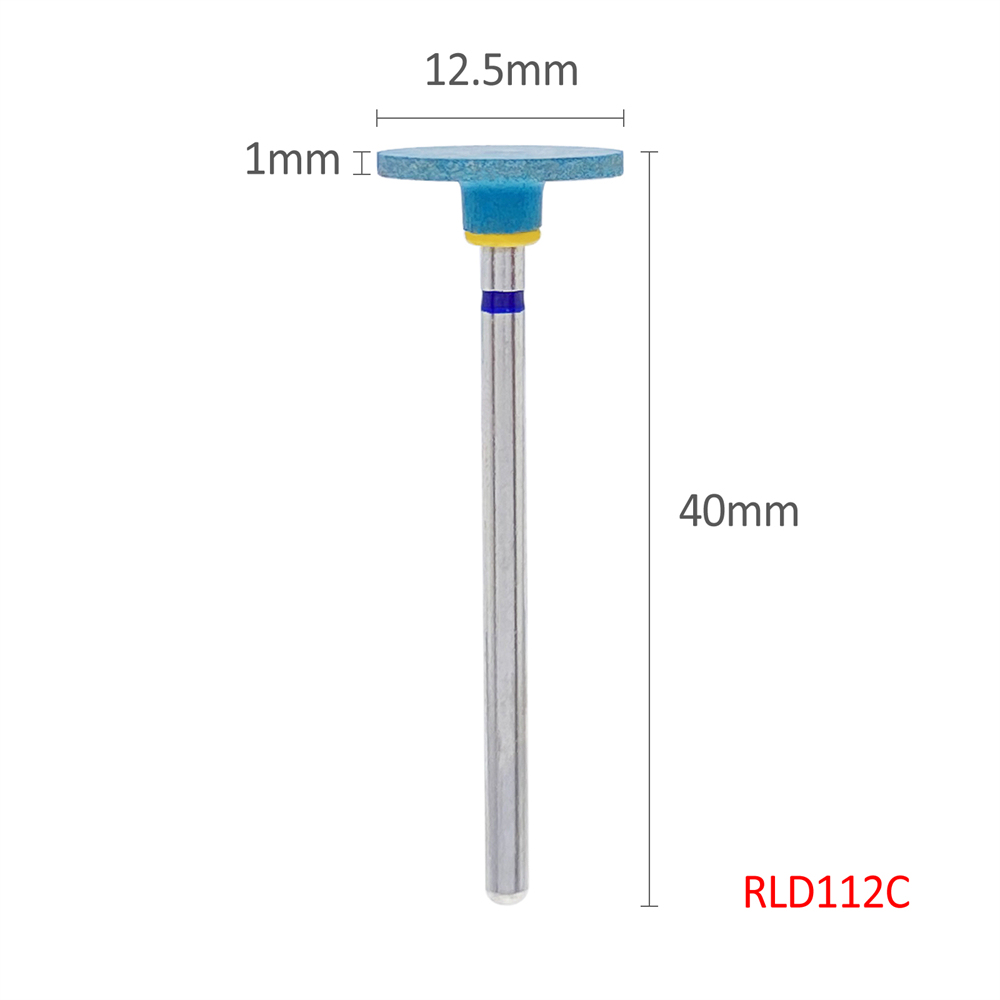 Dental HP Rubber Diamond Polisher Polishing Wheel Disc Fine Coarse
