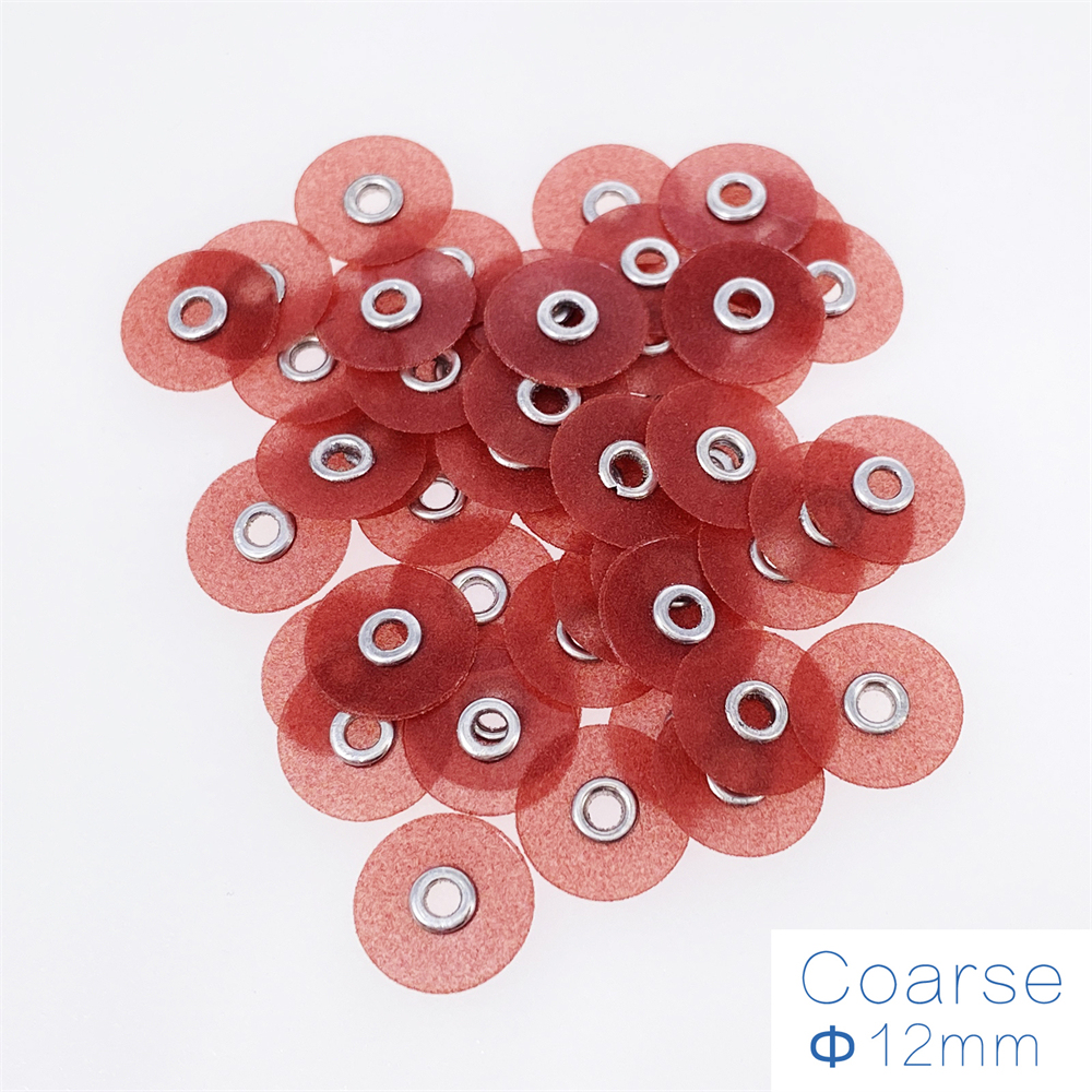 50 Pcs Dental Composite Finishing Polishing Discs 12/14/16mm