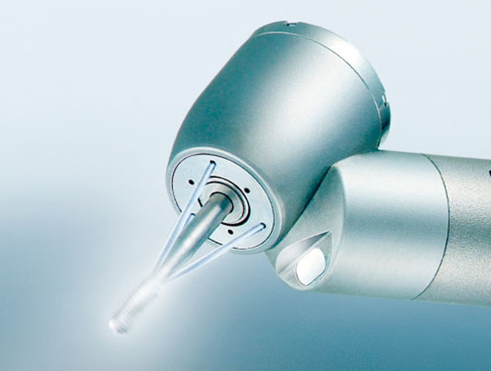 Ti-Max X450L / X450KL Dental Fiber Optic Surgical 45 Degree Air Turbine Handpiece Fit NSK