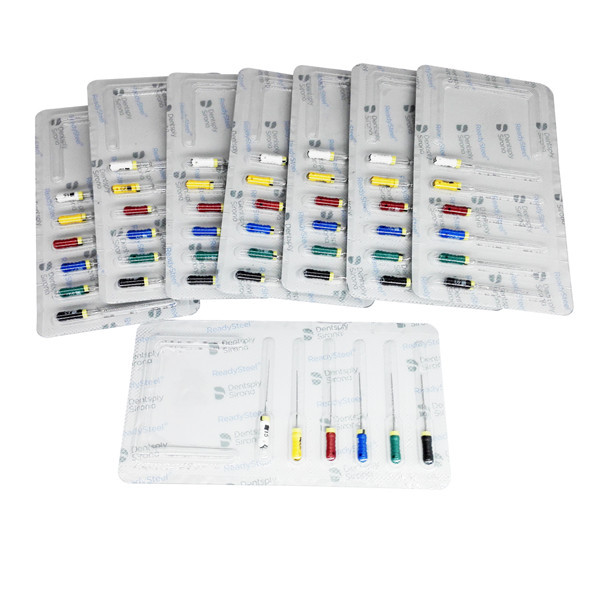 Dentsply Sirona Ready?Steel K-FILE Hand Use Endodontics Endo Root Canal Files SST