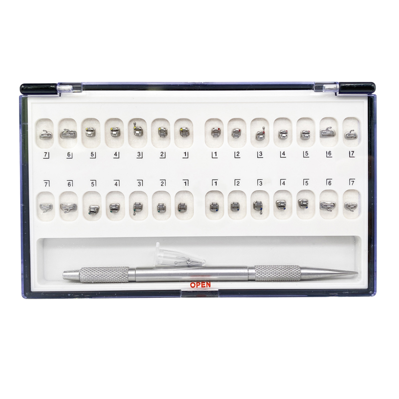 Damon Q Dental Orthodontic Self Ligating Brackets Ceramic Metal MBT 022 Ormco