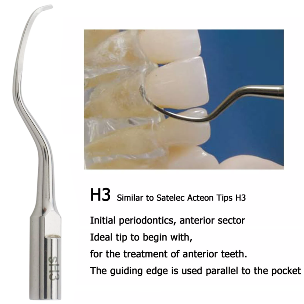 Fits Satelec Acteon Newtron Tips Dental Ultrasonic Piezo Scaler Scaling Perio H3