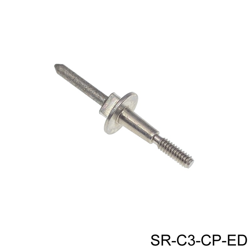 Dental Cylinder Pointed Step Cone Bur for Sirona Cerec 3 System Milling Lithium Disilicate