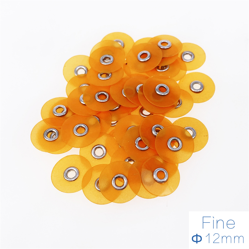 50 Pcs Dental Composite Finishing Polishing Discs 12/14/16mm