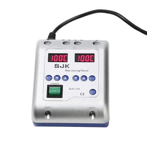 **Dental Lab Digital Electric Knife Wax Carving Pencil Waxer+ 6 Tips+ 2 Pens