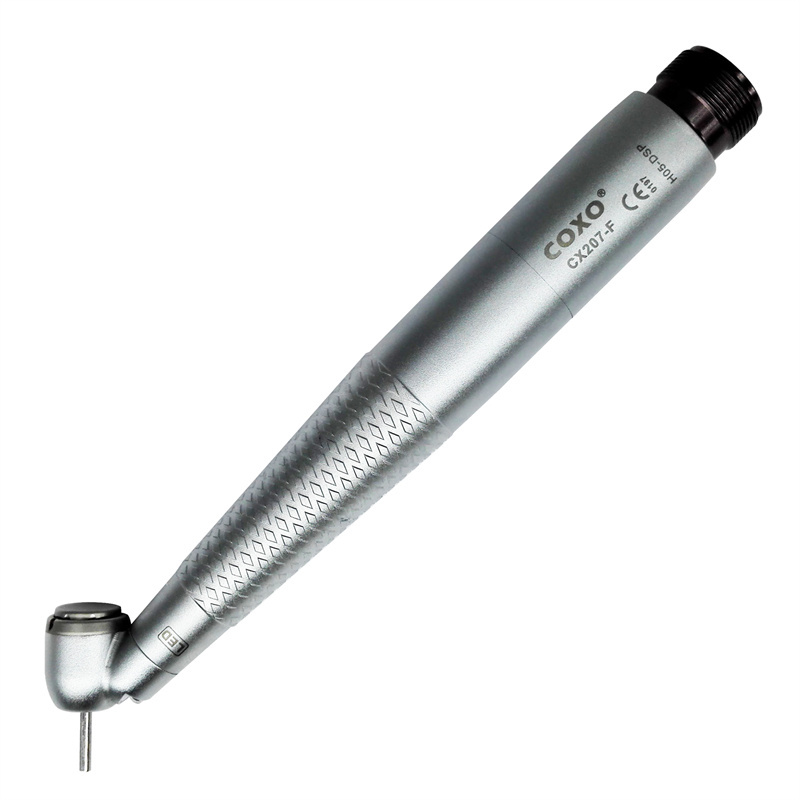 COXO Dental LED Handpiece High Speed Air Turbine E Generator Self Power 4/2 Hole
