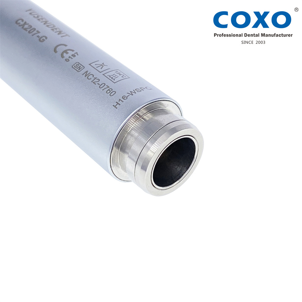 COXO YUSENDENT CX207-G H16-WTPQ / H16-WSPQ Dental Fiber Optic High Speed Air Turbine Handpiece