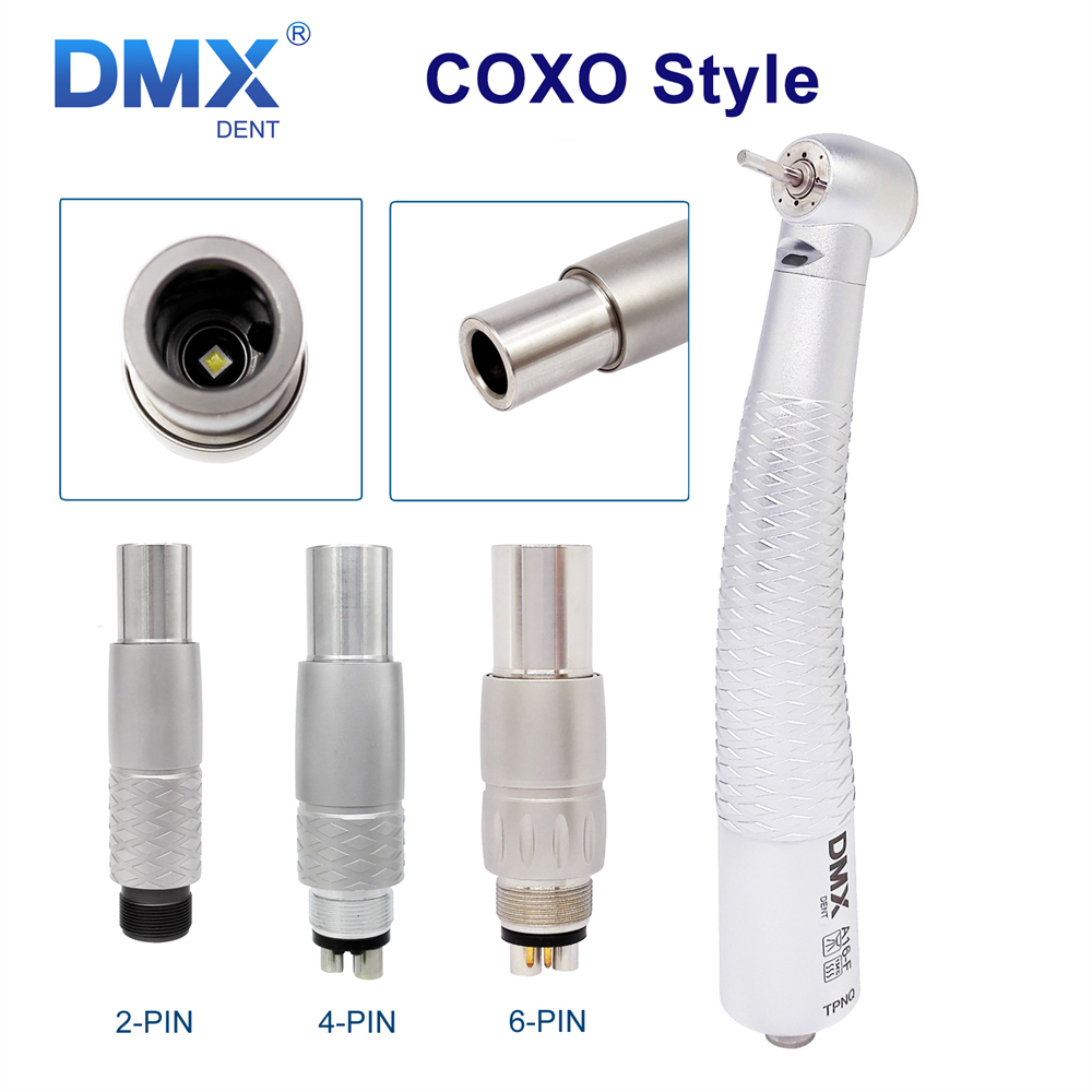 DMXDENT A16-F NTPQ Dental Fiber Optic LED High Speed Handpiece COXO Style Fit NSK Phatelus