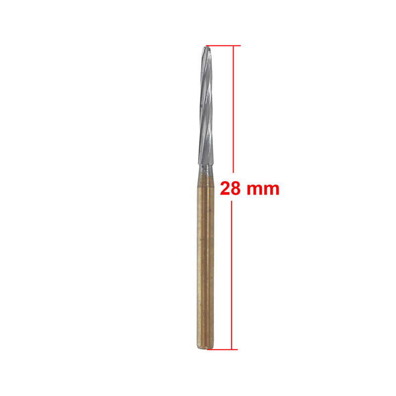 Dental Surgical Endo Zekrya Endo-Z Carbide Tungsten Drill Burr FG Bur 23mm/25mm/28mm