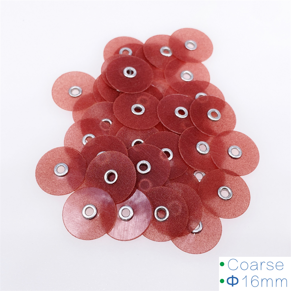 50 Pcs Dental Composite Finishing Polishing Discs 12/14/16mm