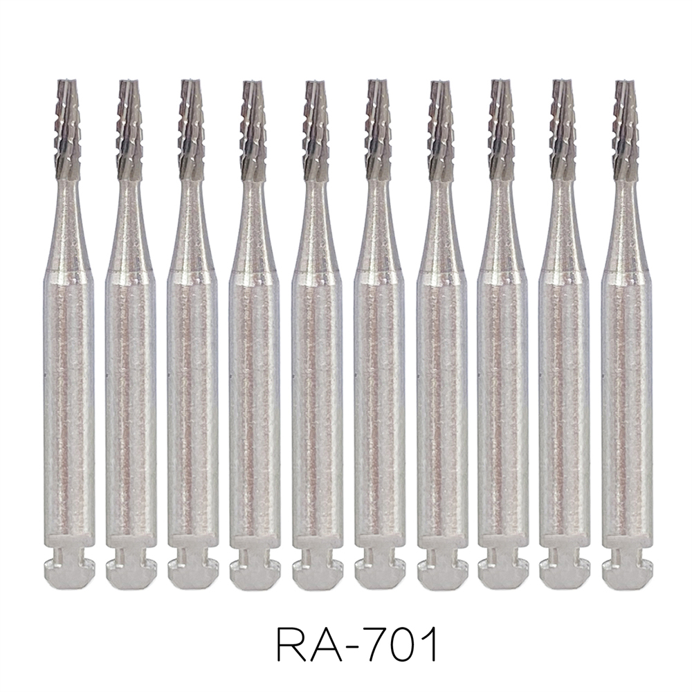 SS White Dental Carbide Burs RA 700/RA701/RA702/RA703 For Low Speed Handpiece