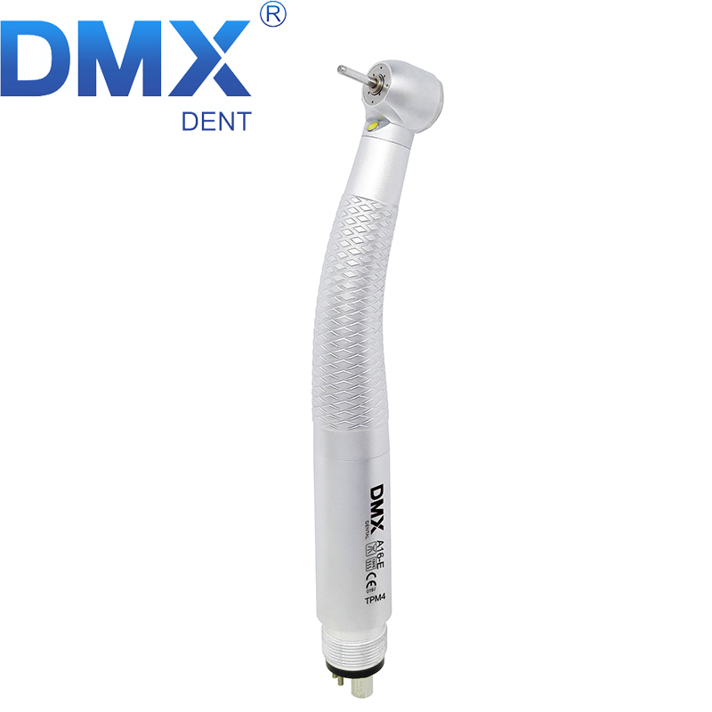 `DMXDENT A16-E TPB2 / TPM4 Dental E-generator LED High Speed Air Turbine Handpiece Fit COXO